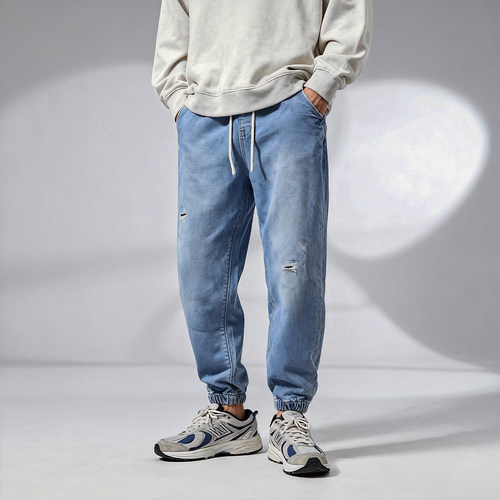 ABLE，JEANS小个子男女牛仔裤