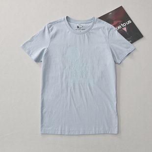 PEANUTS联名ABLE JEANS男女T恤短袖夏季纯棉体恤衫圆领水洗印花潮