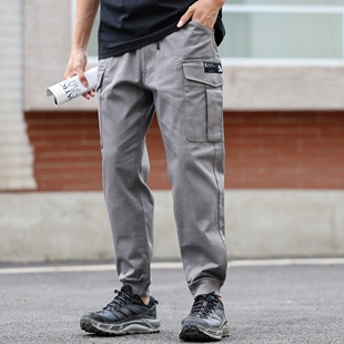 春季 ABLE 束脚裤 ROVIC美式 军旅裤 灰色长裤 JEANS男休闲裤 运动工装