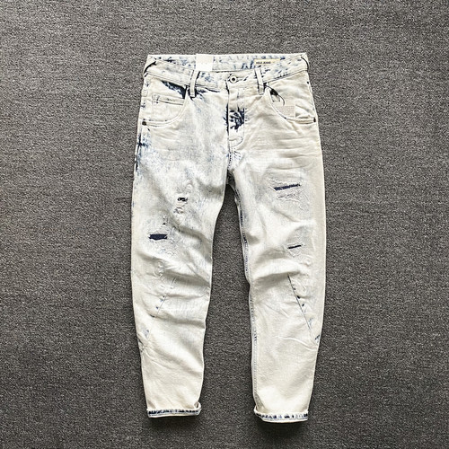 able，jeans正品女士bf八分裤子