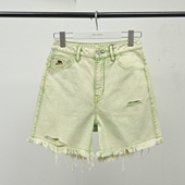 辣妹装 特价 破洞绣花短裤 彩色牛仔女热裤 一件ABLE JEANS女士夏季