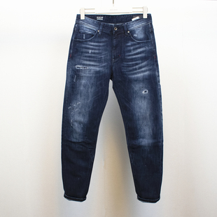 男士 复古水洗修身 款 超特价 弹力长裤 JEANS牛仔裤 小脚裤 子 福利ABLE