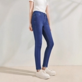打底裤 牛仔裤 ABLE JEANS女裤 春夏薄款 子弹力紧身小脚裤 显瘦铅笔裤