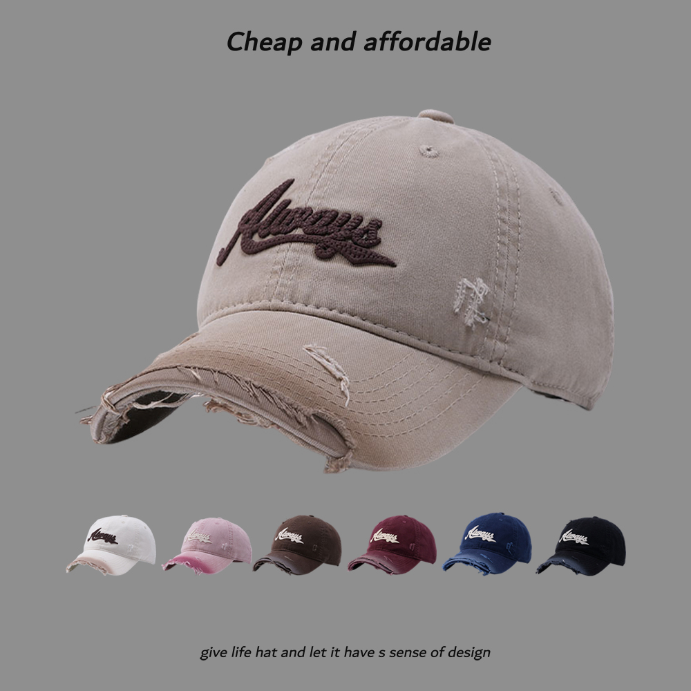 2025新款大头围粉色棒球帽子女