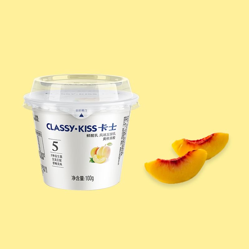 卡士鲜酪乳草莓/蓝莓/黄桃/芒果