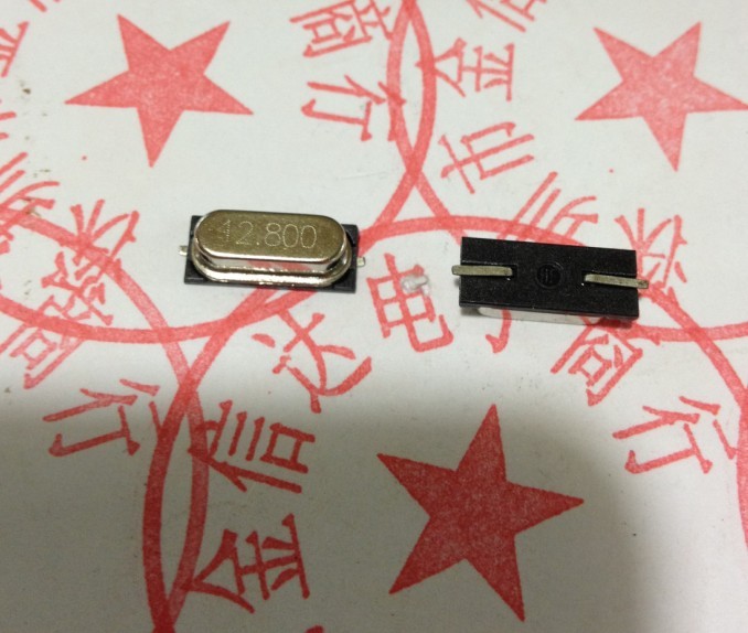 无源 晶振 贴片2脚HC-49SMD  12.8M  12.800MHZ 49S 12.8MHZ 晶体