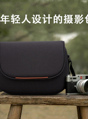 富士xm5xt50相机包索尼zve10尼康z30拍立得便携微单佳能r50摄影包