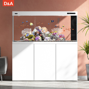 德克龙鱼缸客厅智能生态鱼缸家用免换水办公室大型落地底滤水族箱