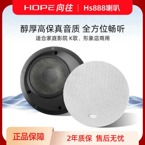HS888重低音超薄吸顶音箱