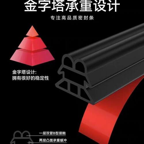 门缝门底门边密封条窗户防漏风