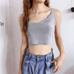 Korean suspender vest women's shoulder belt cross bra design