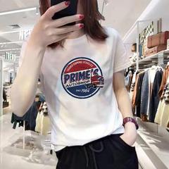 Summer women's fashion Korean new cartoon printed short sleeves