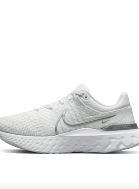 北京发货 耐克DD3024-101女React Infinity Run FK3减震跑步鞋