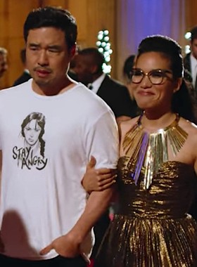 美剧两大无猜Always Be My Maybe兰道尔朴同款STAY ANGRY短袖T恤