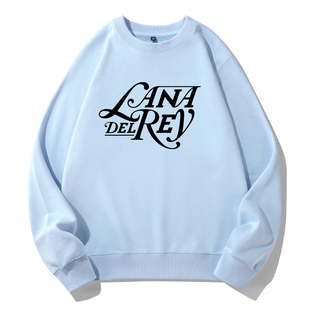 大毛圈重磅圆领卫衣 打雷姐Lanadelrey拉娜德雷拉拉打雷套头男女款