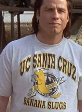 电影低俗小说周边Pulp Fiction文森特同款香蕉虫男女款短袖T恤