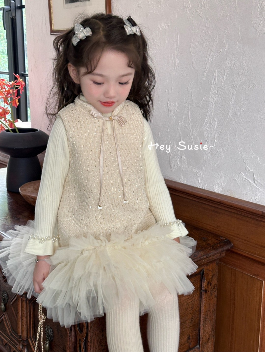 susie蓬蓬裙礼服裙秋冬新24韩女