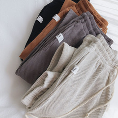 New leisure sports pants Harlem pants women's loose sports pants slim Leggings