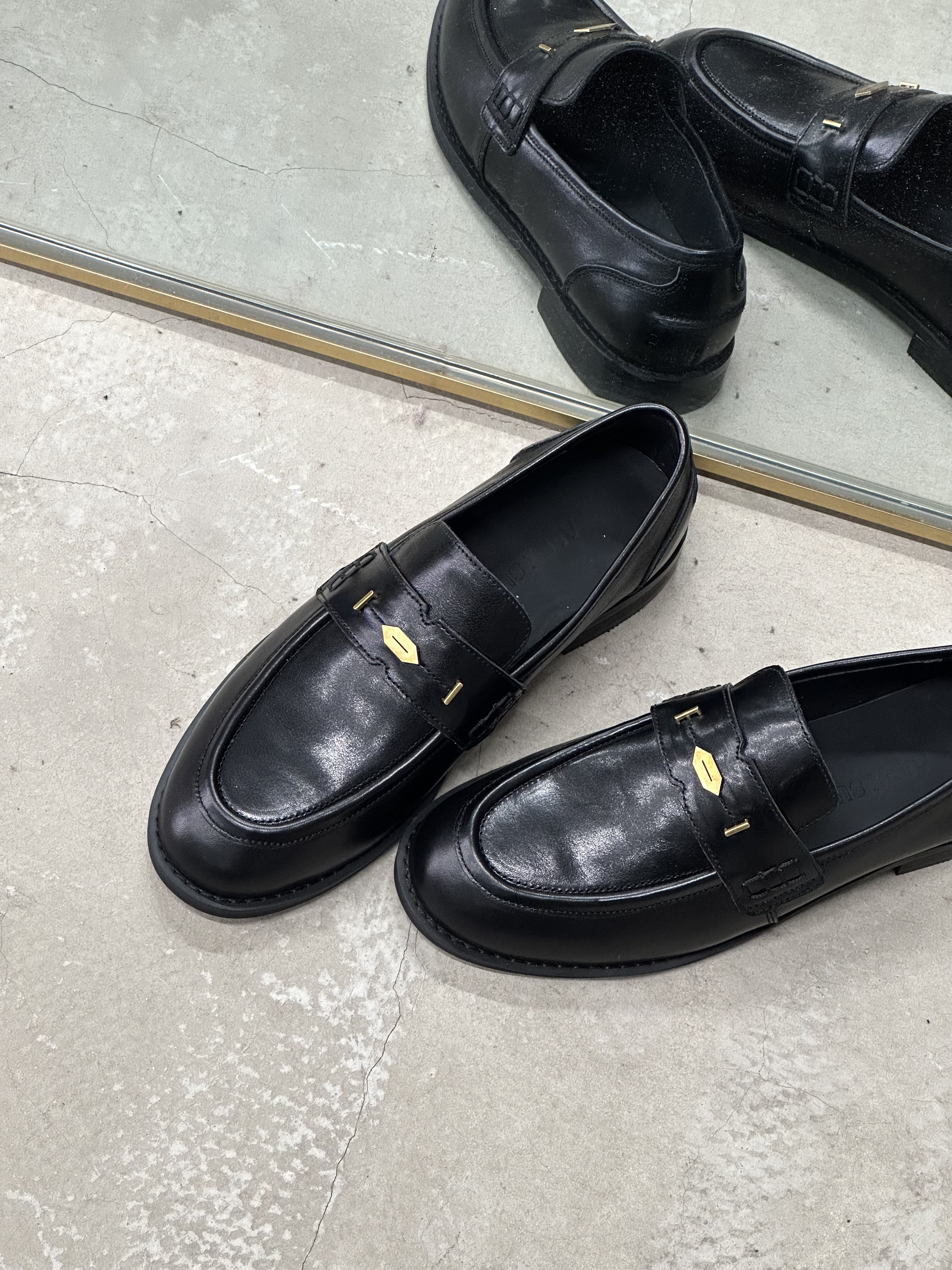 苏与2026春季新款真皮高知圆头平底乐福鞋时尚通勤百搭女款小皮鞋,女鞋,乐福鞋（豆豆鞋）,淘宝优惠券,粉丝福利购,淘宝优惠卷