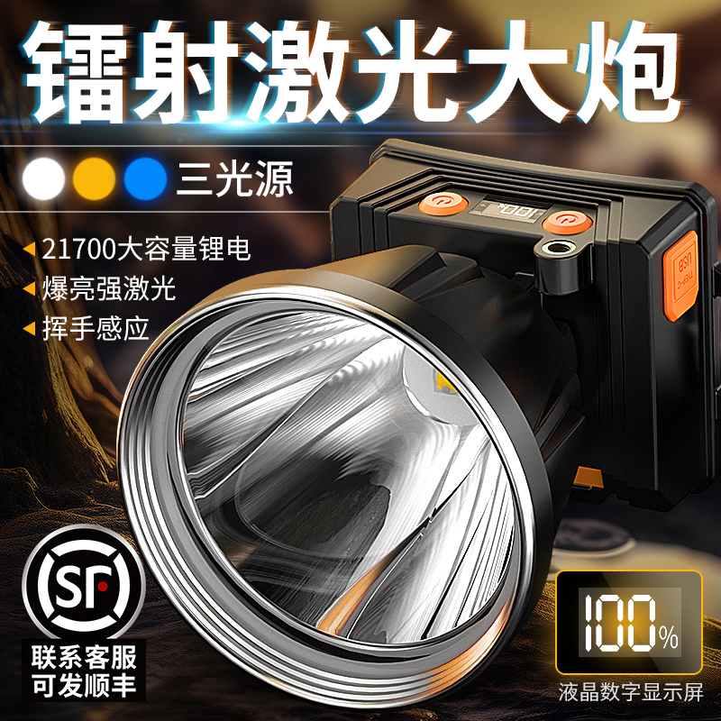 天火强光头灯七天无理由退换货