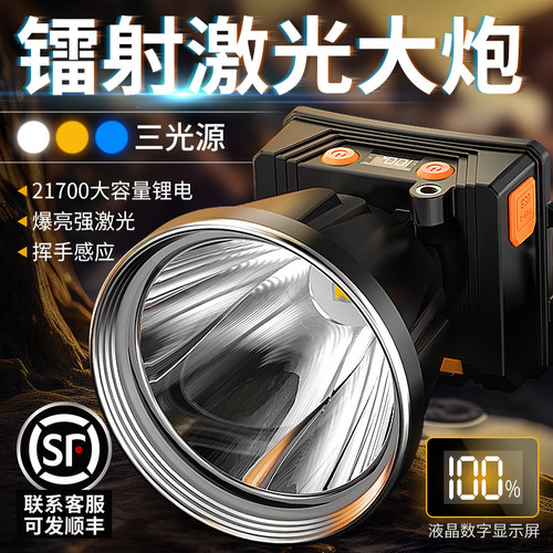 天火强光头灯七天无理由退换货