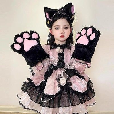 2025猫咪洛丽塔连衣裙演出服