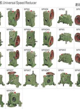 蜗轮蜗杆减速机wpweko 40-70 50-80 60-100 70-120 80-135减速器