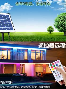 太阳能幻彩灯带 Outdoor LED Strip Lights mart Led Strip Light