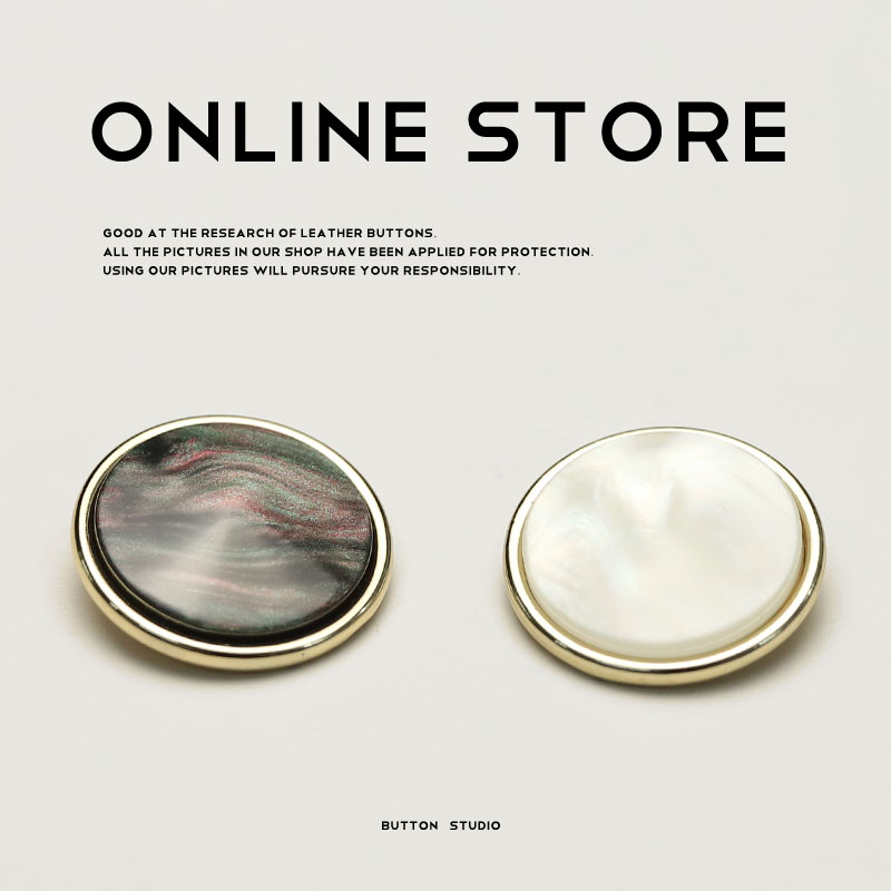 金属暗眼纽扣西装外套毛衣服装扣