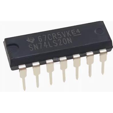 SN74LS20N 全新原装 HD74LS20P DIP-14 原装进口 直插 74LS20N