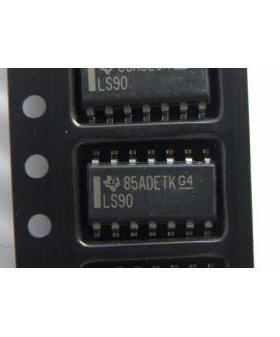 SN74LS90DR 丝印：LS90 特殊逻辑芯片 SOP-14 贴片全新原装74LS90