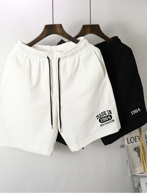 五分中裤休闲运动卫裤松紧