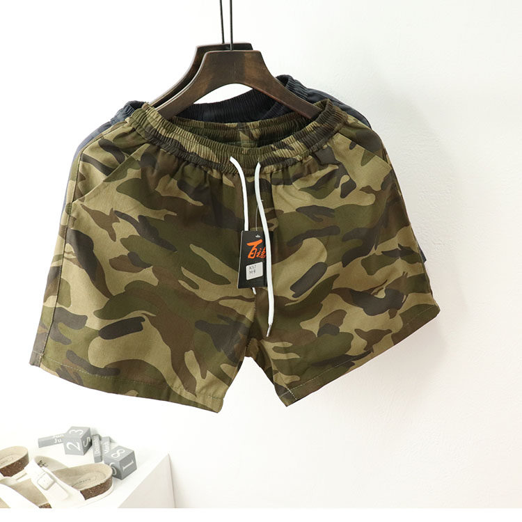 潮牌重磅三分四分潮流休闲裤夏季短裤运动迷彩短裤松紧洋气男中裤,男装,休闲裤,淘宝优惠券,粉丝福利购,淘宝优惠卷