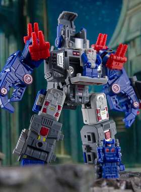 预定包邮 吴医生 DWE56M 镜像萨克巨人 四变机甲极小比例变形玩具