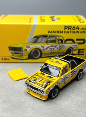 现货 POPRACE 1：64 达特桑 PANDEM DATSUN 620 合金汽车模型