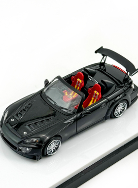MT MicroTurbo 1:64 本田S2000 Spoon Sports改装 合金汽车模型