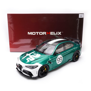 MOTORHELIX 1:18 阿尔法罗密欧 Giulia GTA GTAm 合金汽车模型