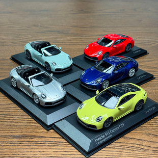 保时捷 911 GTS 汽车模型 TARGA MINICHAMPS迷你切 992.2