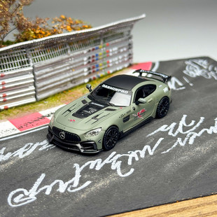 INNO 1:64 奔驰AMG GT DARWIN PRO 达尔文改装版 合金汽车模型