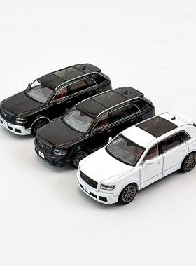 GCD 1:64 丰田世极Toyot Century世极SUV 仿真合金汽车模型摆件