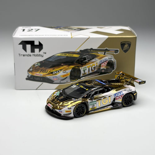 TH 1:64 兰博基尼Huracan GT3 Evo 2-DTM 2025 19号合金汽车模型