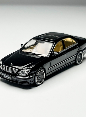 现货 Tarmac TW 1:64 奔驰 Benz S-Class 黑色 合金汽车模型