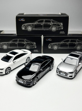 现货 VAV 1:64 奥迪AUDI A6L 合金汽车模型 收藏摆件