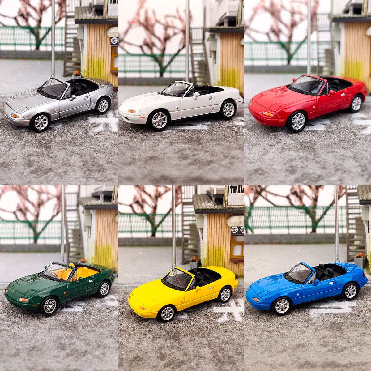 HobbyJapan马自达合金164车模