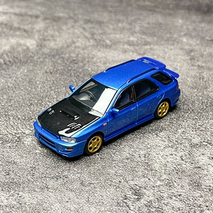 斯巴鲁Impreza Wagon Motorhelix STi WRX Ver合金车模