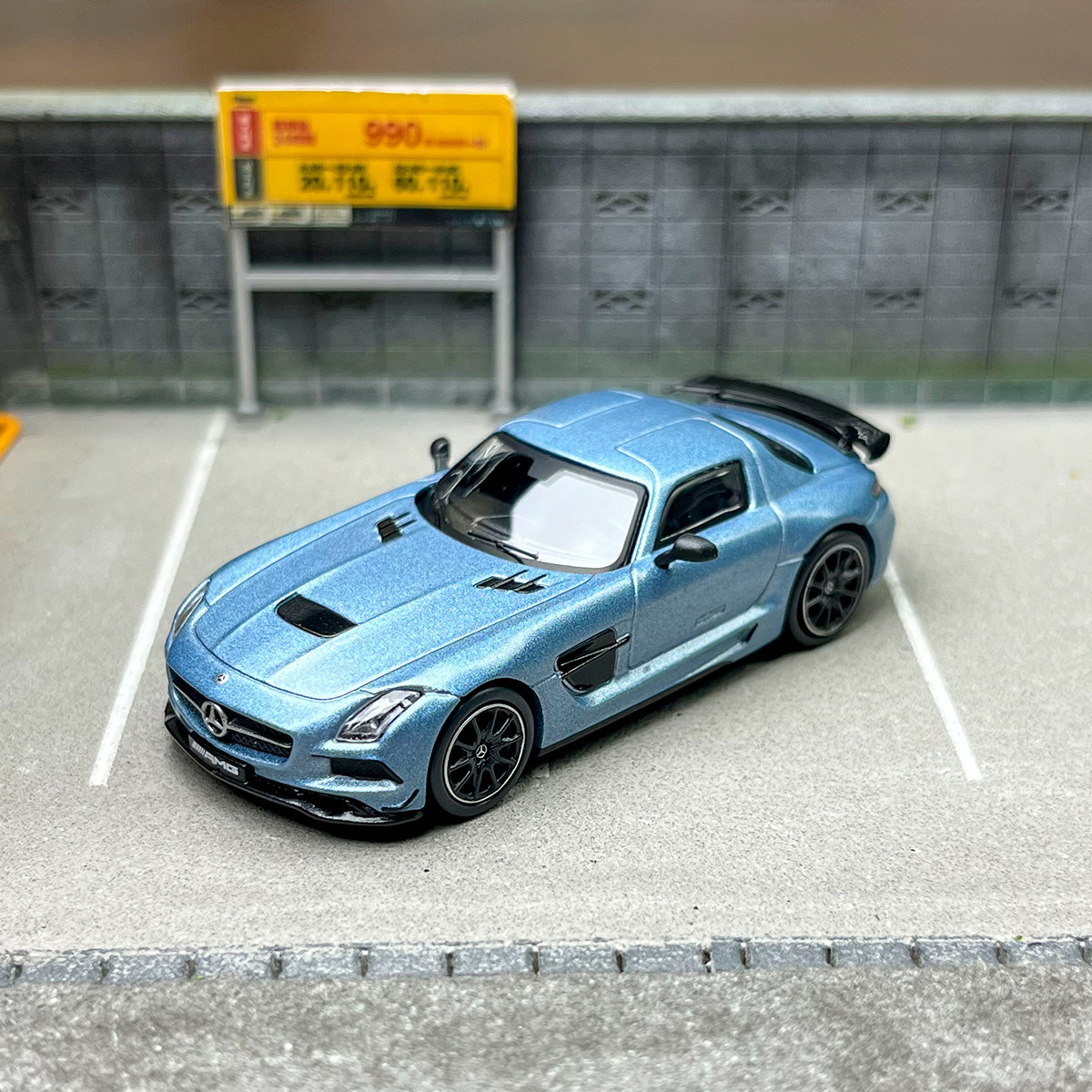 TW164奔驰SLS合金汽车模型