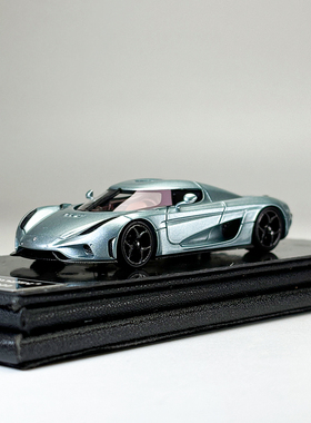 Frontiart FA 1:64 科尼塞格Regera  蔚蓝 冰蓝树脂汽车模型收藏