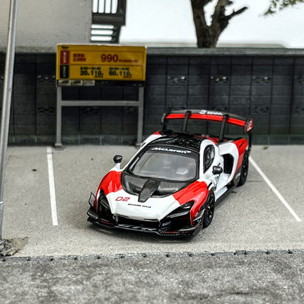 CM Model 1:64 迈凯伦McLaren 塞纳Senna GTR 合金汽车模型现货