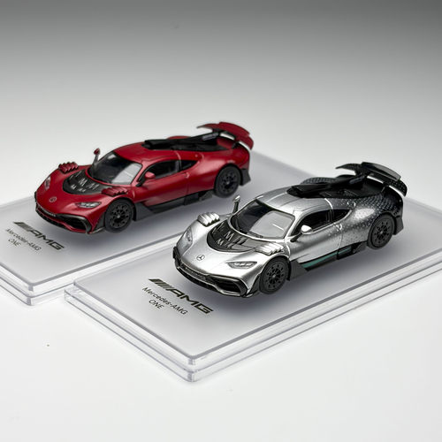 KILOworks 1:64 奔驰Mercedes-AMG ONE 红色 银色星辉 合金车模