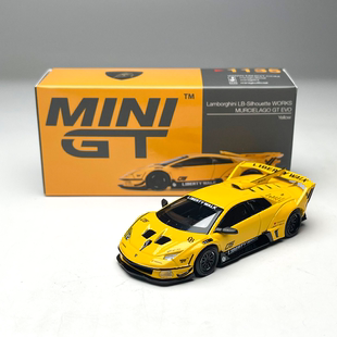 1135 Evo MINIGT 合金汽车模型 蝙蝠 现货 兰博基尼